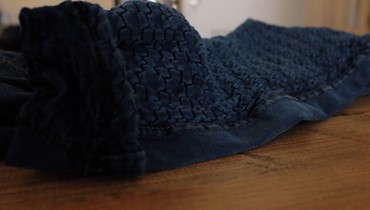 Indigo Dyed Knitted Fabric